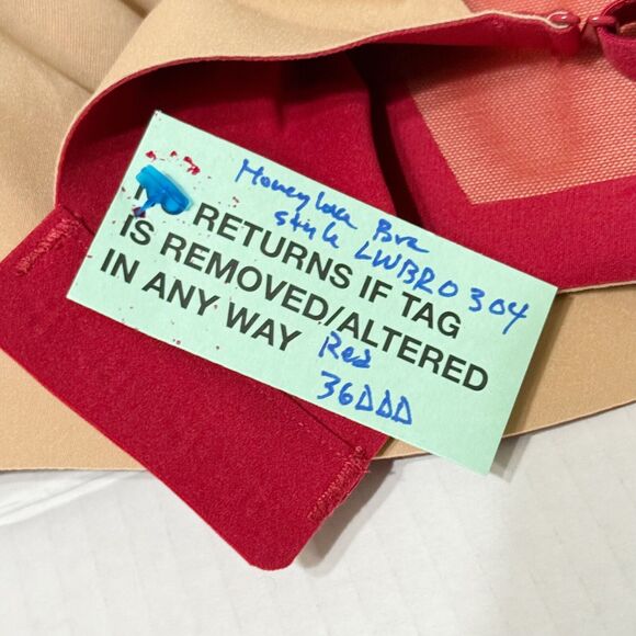 HoneyLove Silhouette Lift Wear Bra LWBR0304 Wireless Bonded Convertible Strap - Picture 8 of 11